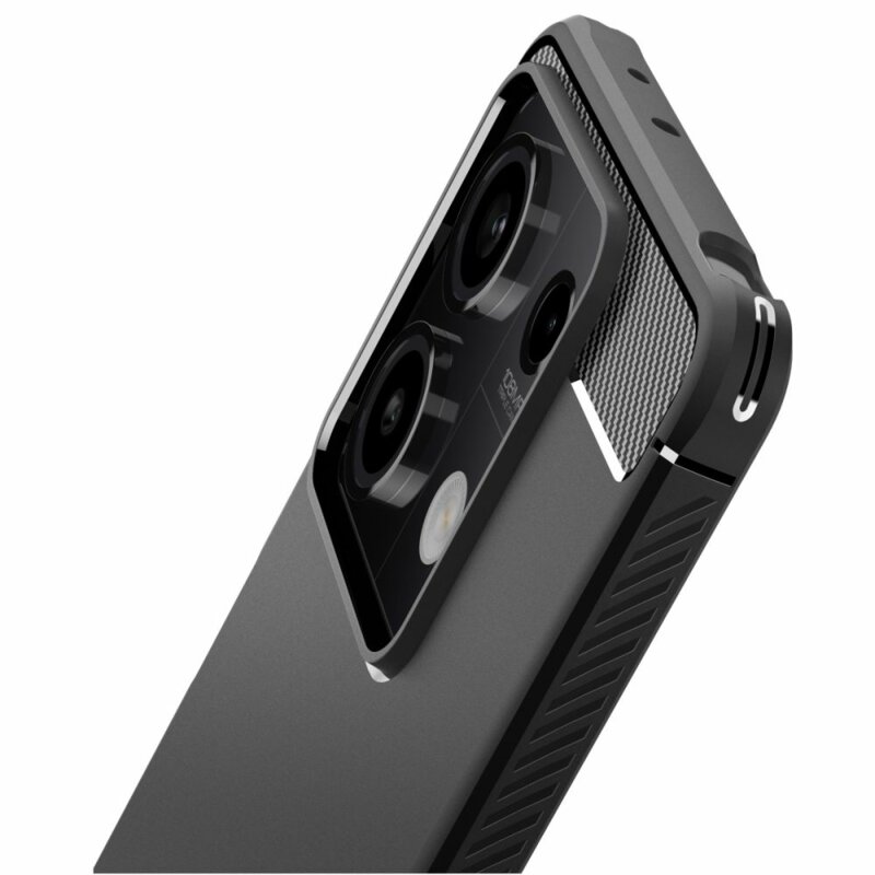 Husa Xiaomi Redmi Note 13 5G Spigen Rugged Armor, negru
