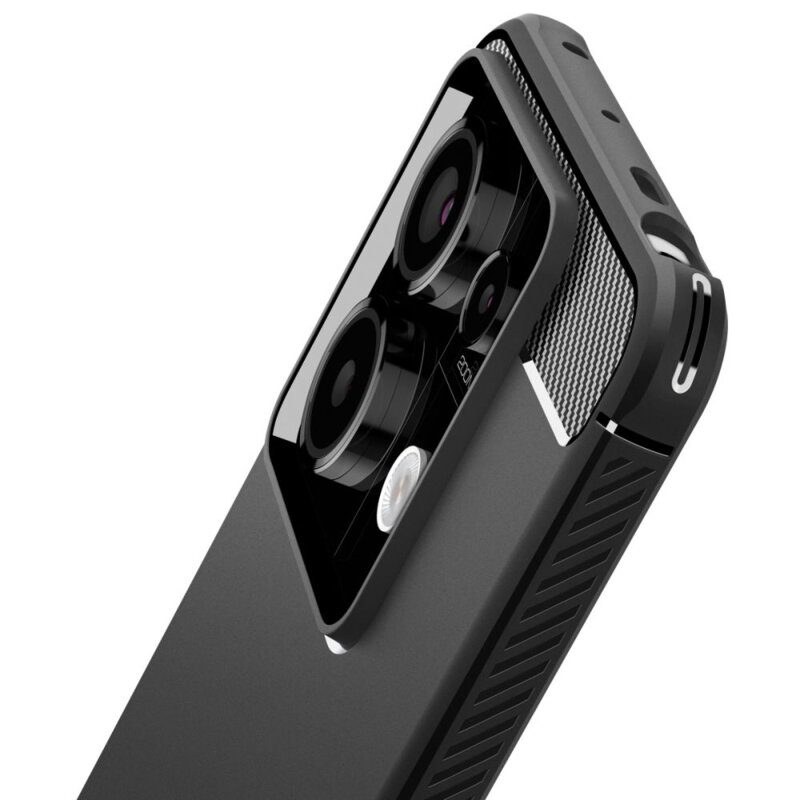 Husa Xiaomi Redmi Note 13 Pro 5G Spigen Rugged Armor, negru