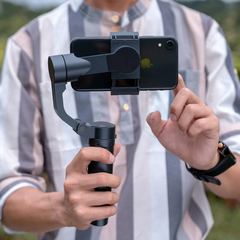 Gimbal stabilizator pentru telefon cu trepied Techsuit F3