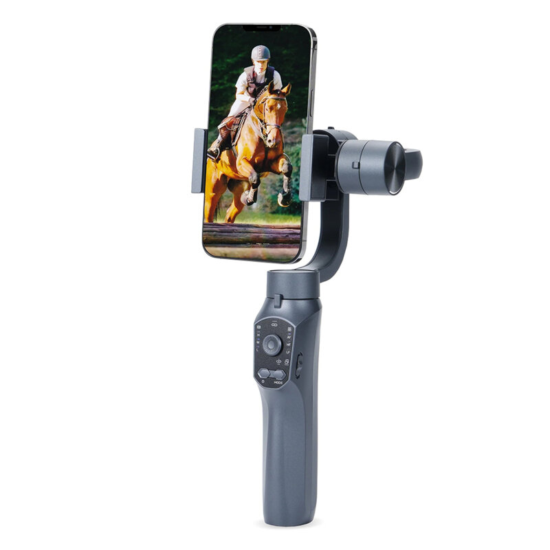 Gimbal stabilizator telefon cu face tracking Techsuit F10 Pro