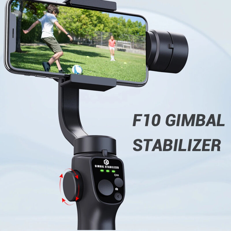 Gimbal pentru telefon cu face tracking si tripod Techsuit F10