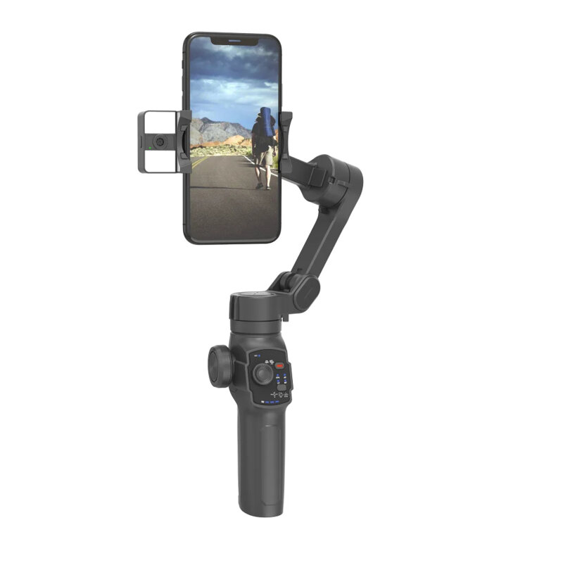 Gimbal pentru telefon cu zoom control, extensibil Techsuit L9