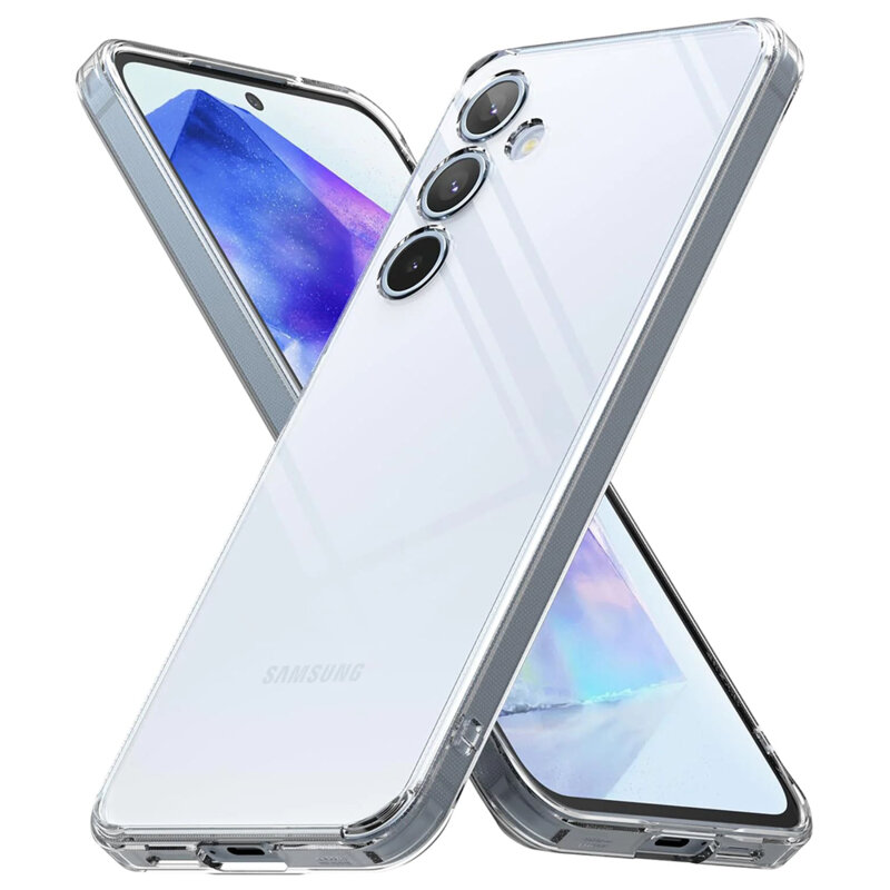 Husa Samsung Galaxy A55 5G Ringke Fusion, transparenta