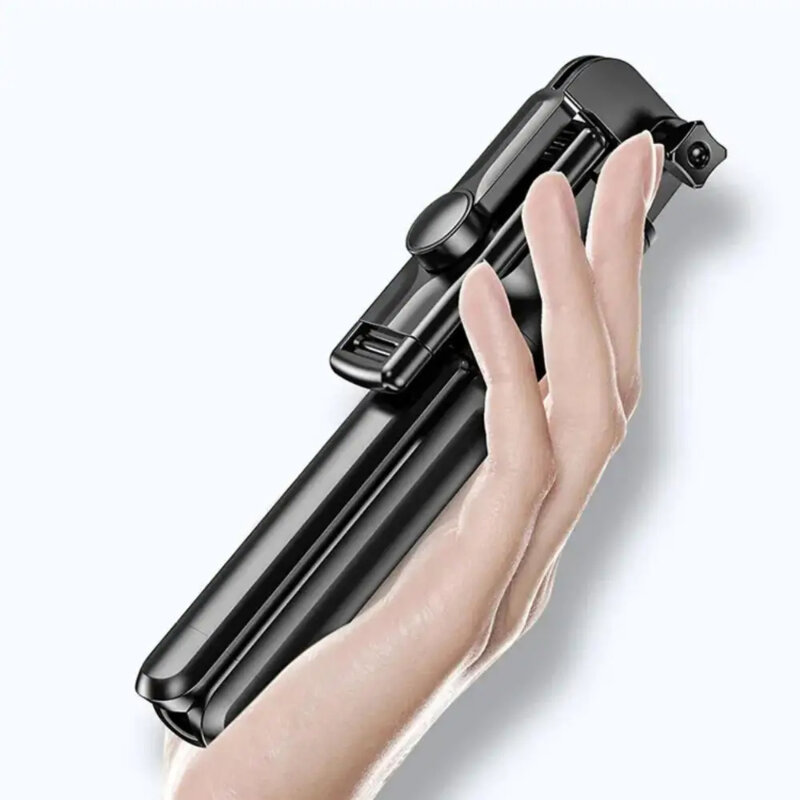 Selfie stick trepied Bluetooth cu telecomanda Techsuit S03, 68cm