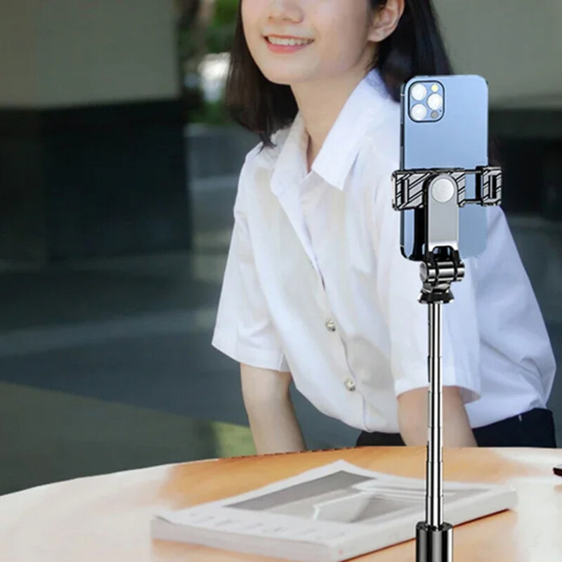 Mini selfie stick cu telecomanda si trepied Techsuit K03