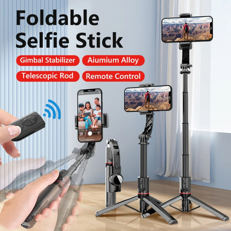 Selfie stick Bluetooth cu trepied stabil Techsuit L19, 70cm
