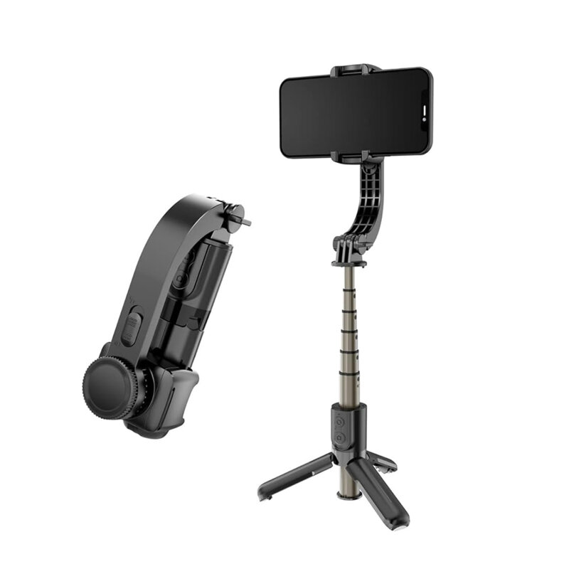Selfie stick Bluetooth cu telecomanda Techsuit L08Mini, 70cm