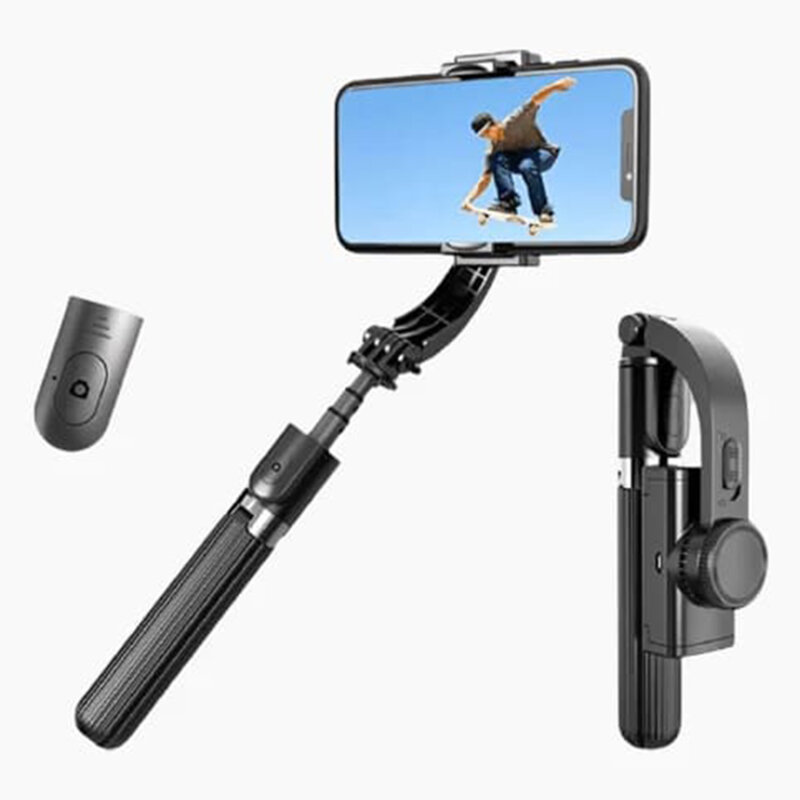 Selfie stick Bluetooth cu telecomanda Techsuit L08, 86cm