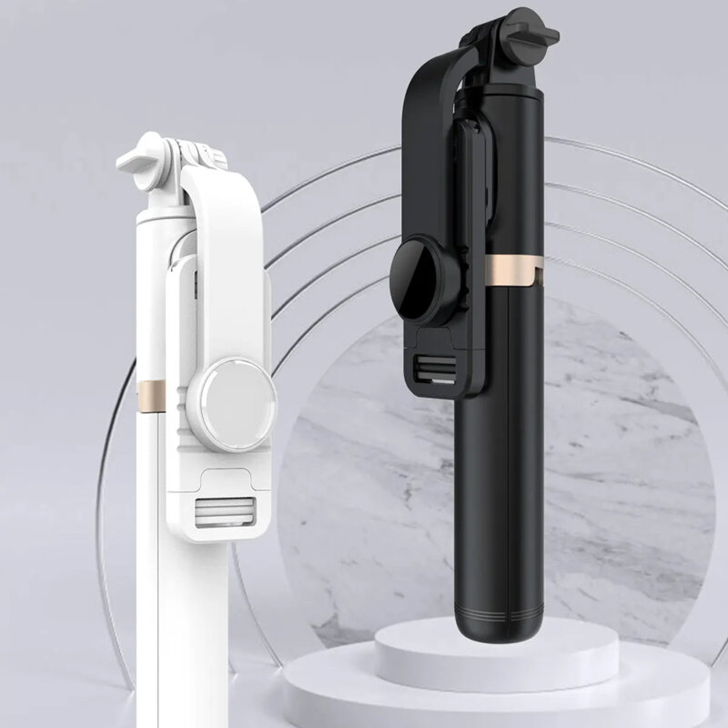 Selfie stick cu trepied si telecomanda Techsuit Q03, 74cm