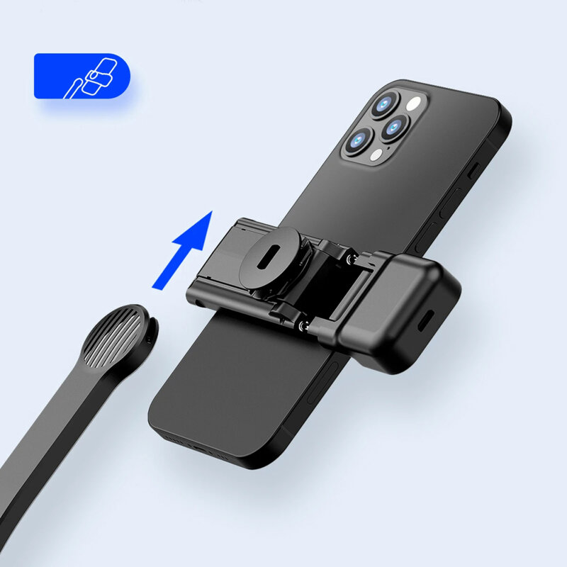 Selfie stick Bluetooth cu trepied si LED Techsuit C01s, 107cm