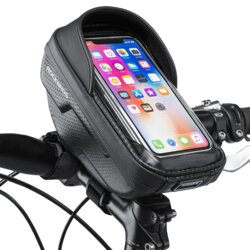 Geanta ghidon cu suport telefon pentru bicicleta RockBros B70