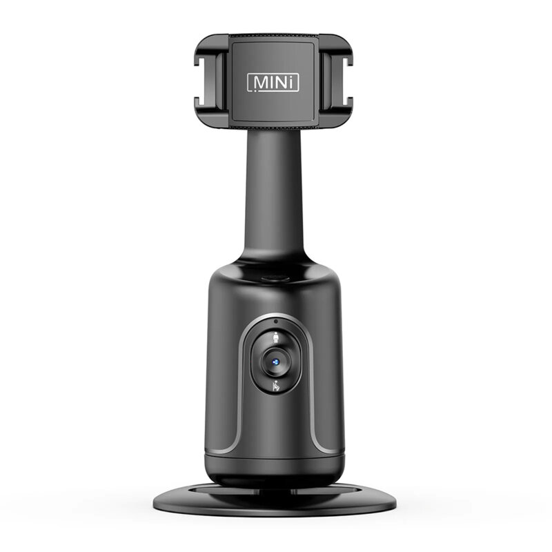 Gimbal telefon cu face tracking 360 Techsuit P01 Pro, negru