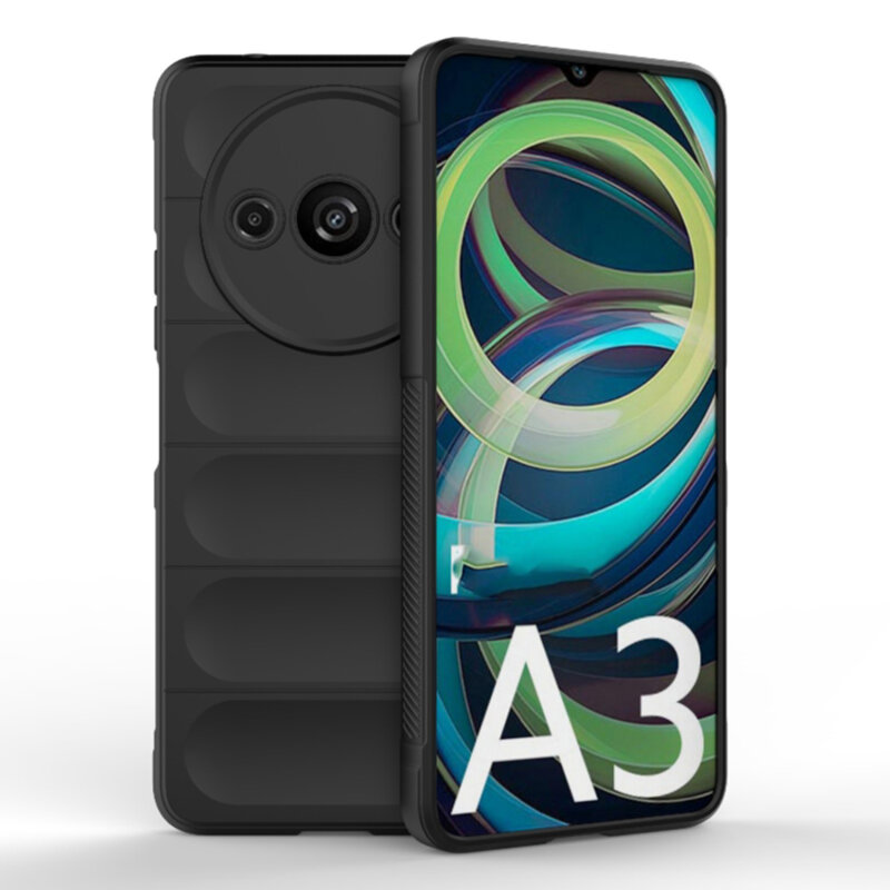 Husa Xiaomi Redmi A3 Techsuit Magic Shield, negru