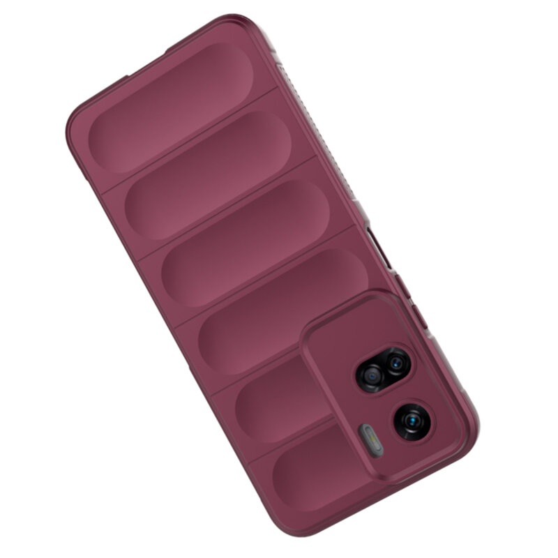 Husa Honor 90 Lite Techsuit Magic Shield, bordo