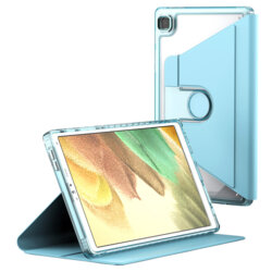 Husa Samsung Galaxy Tab A7 Lite Techsuit Crystal Vision, bleu