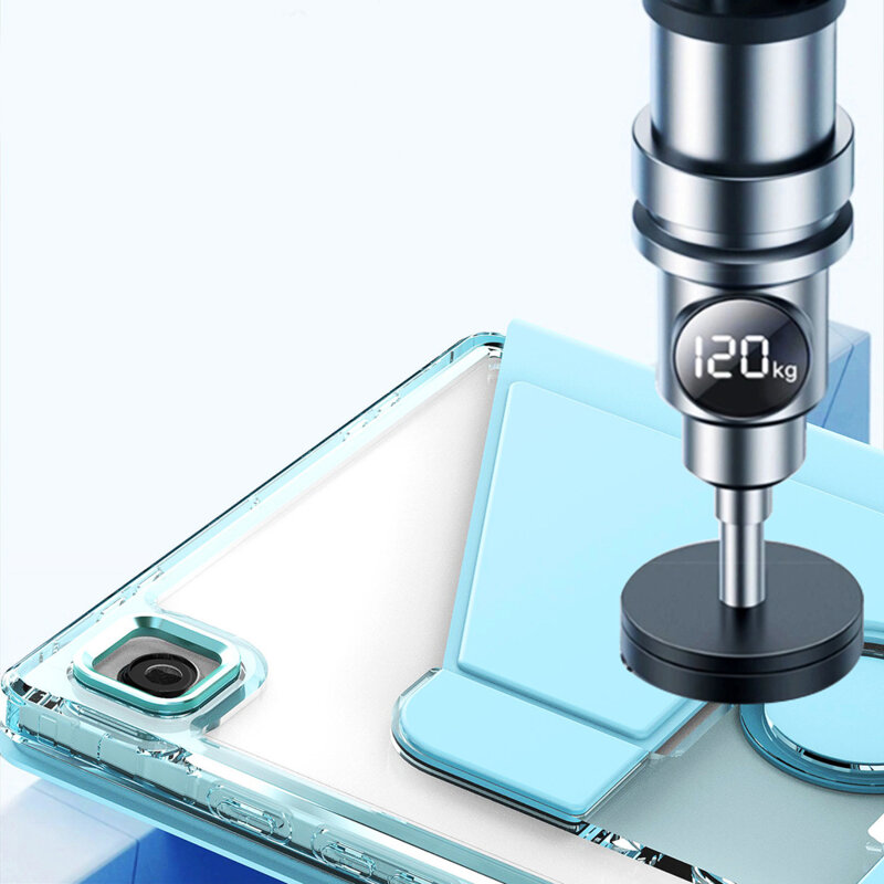 Husa Samsung Galaxy Tab A8 10.5 (2021) Techsuit Crystal Vision, negru