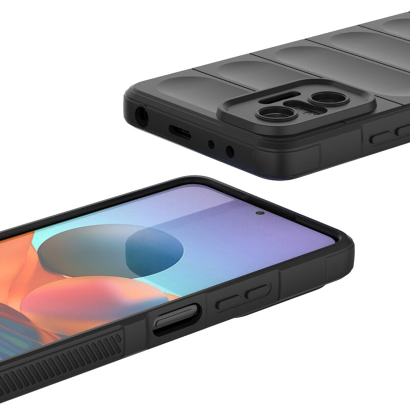 Husa Xiaomi Redmi Note 10 Pro Techsuit Magic Shield, negru