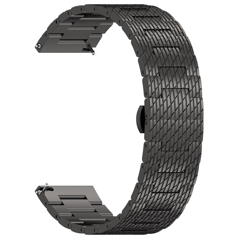 Curea premium Nokia Steel HR 40mm Techsuit, negru, W052 - delistat