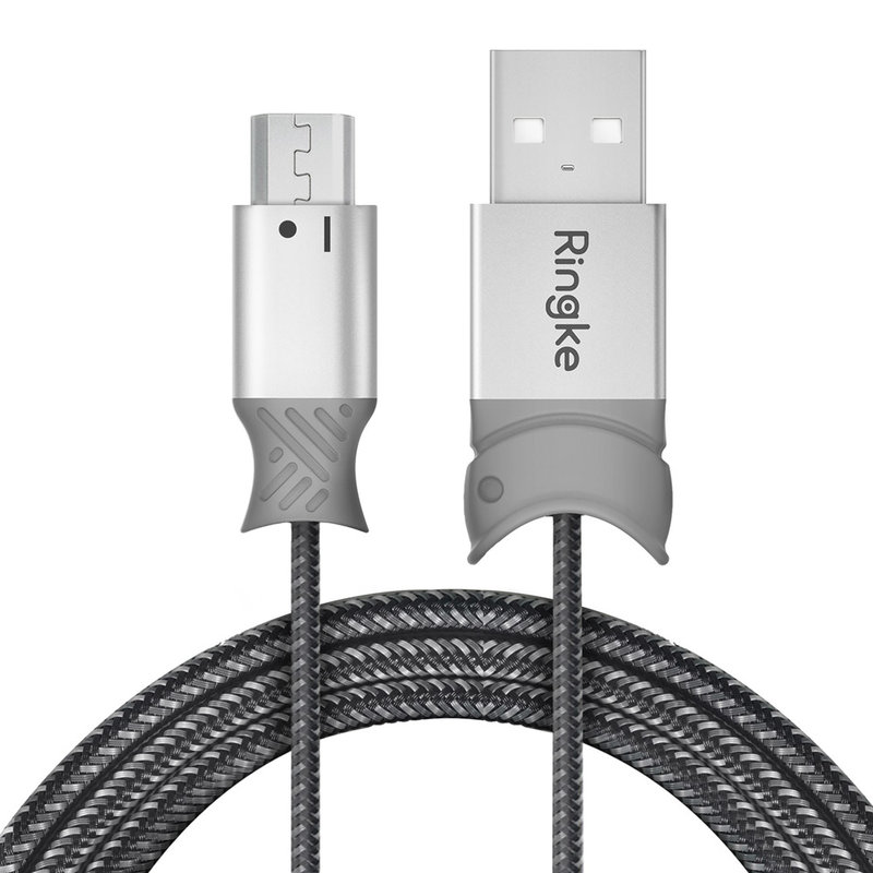Cablu de date Micro-USB Ringke Smart - Gri