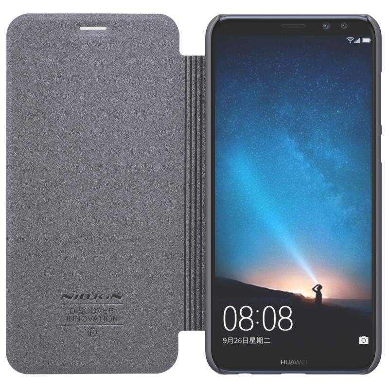 Husa Huawei Mate 10 Lite NILLKIN Sparkle Flip Gri