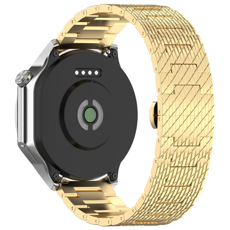 Curea premium Huawei Watch GT 2 42mm Techsuit, auriu, W052