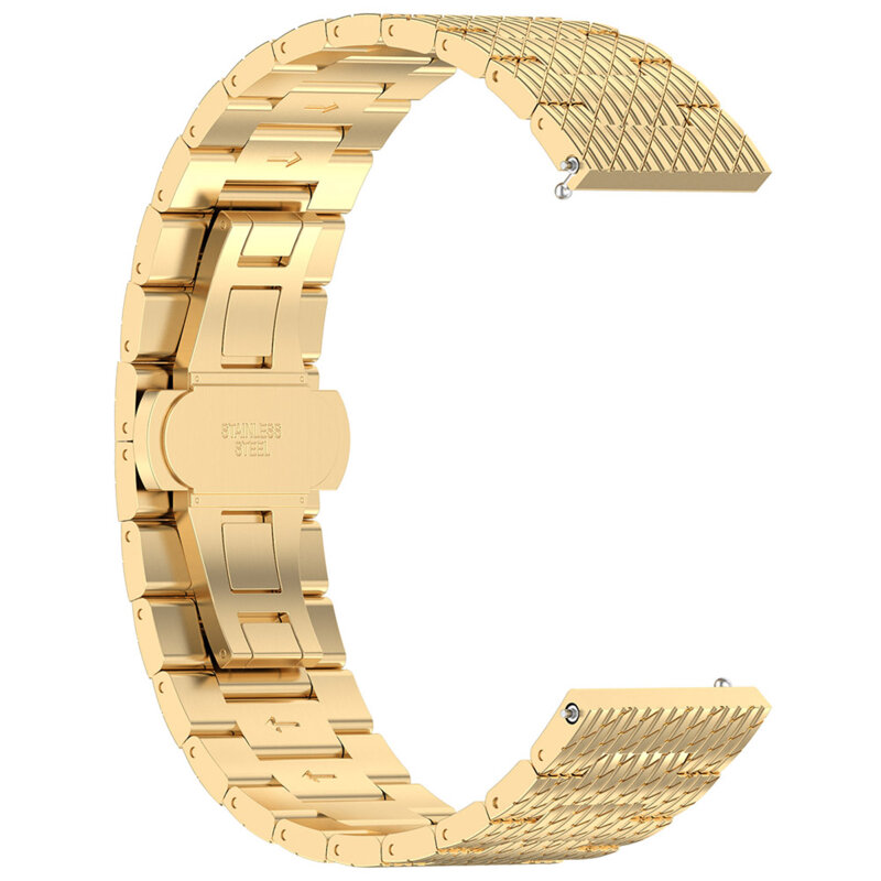 Curea premium Huawei Watch GT 2 42mm Techsuit, auriu, W052