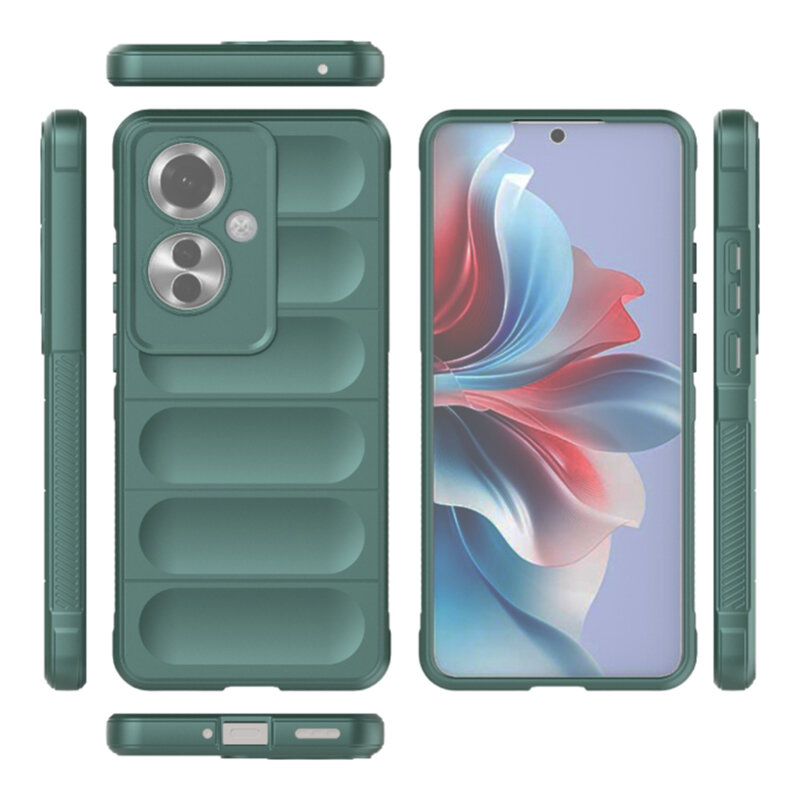 Husa Oppo Reno11 F Techsuit Magic Shield, verde