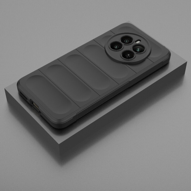 Husa Realme 12+ Techsuit Magic Shield, negru