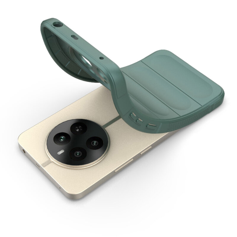 Husa Realme 12+ Techsuit Magic Shield, bleu