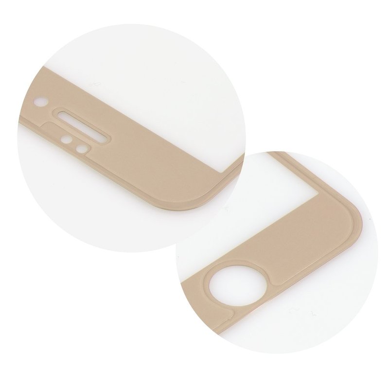 Folie Protectie Apple iPhone 6, 6s 3D Full Glue - Auriu