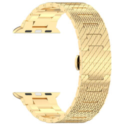 Curea premium Apple Watch Ultra Techsuit, auriu, W052