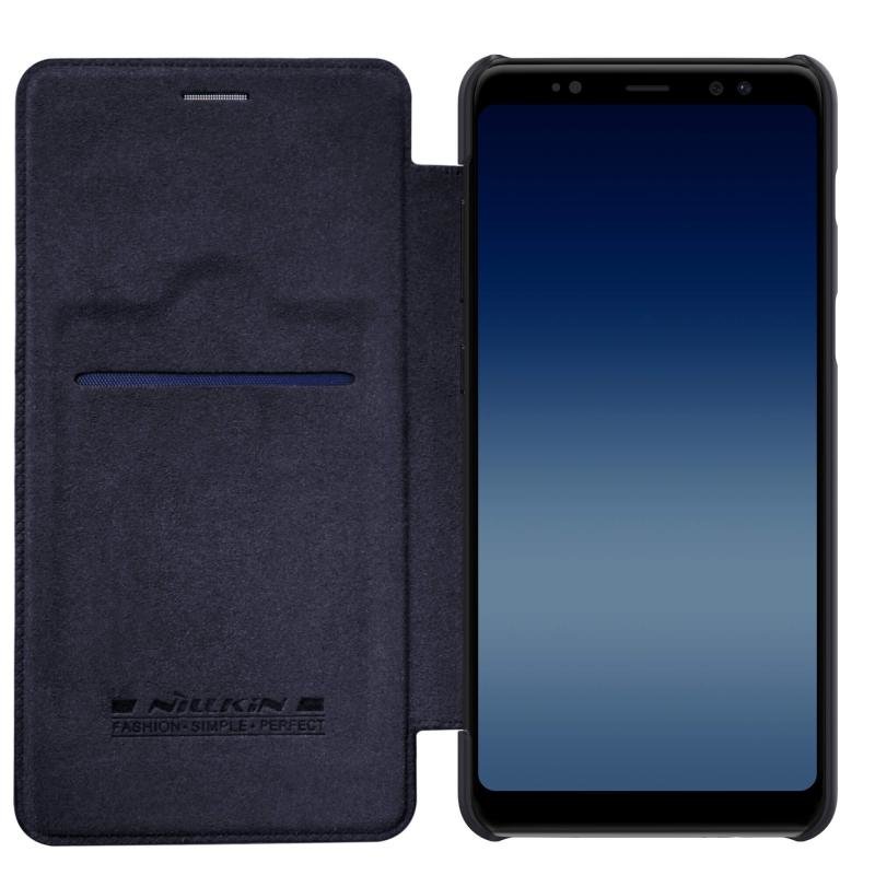 Husa Samsung Galaxy A8 Plus 2018 A730 Flip Nillkin QIN Negru
