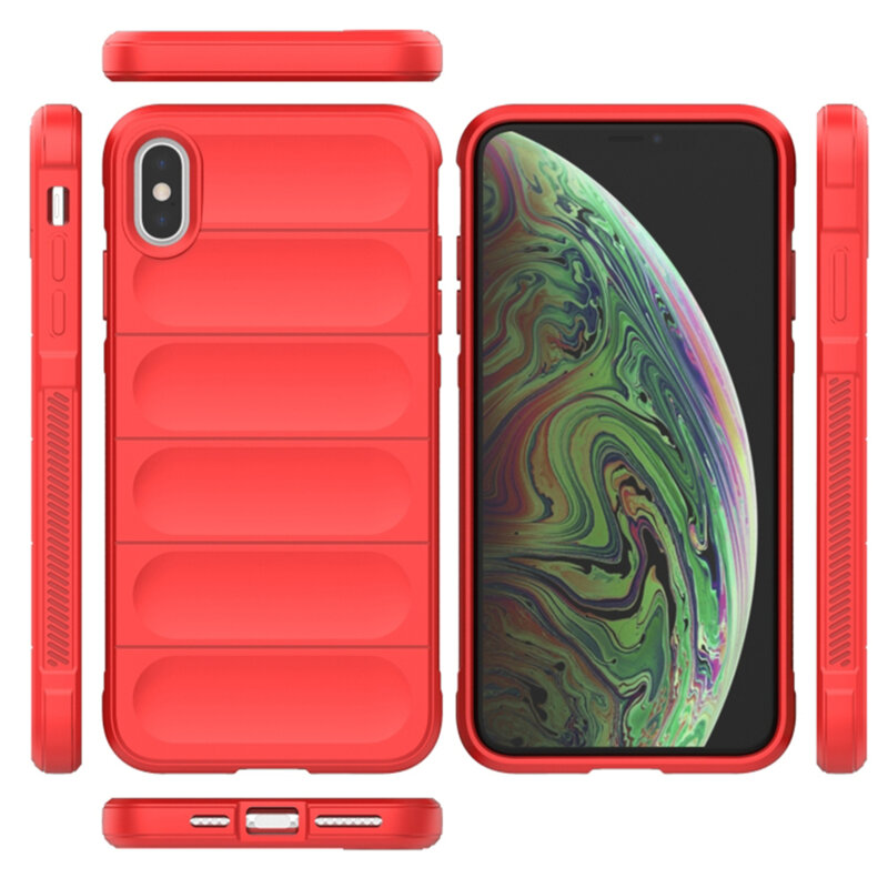 Husa iPhone XS Max Techsuit Magic Shield, bleu