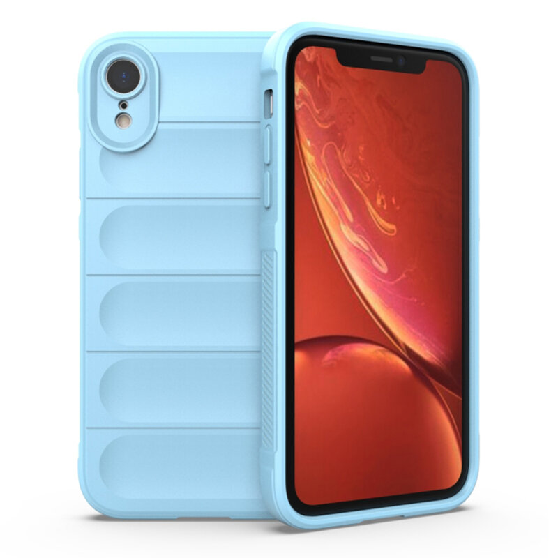 Husa iPhone XR Techsuit Magic Shield, bleu