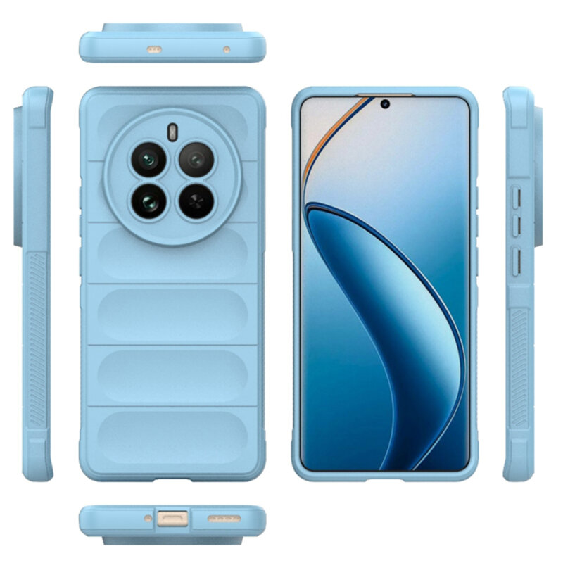 Husa Realme 12 Pro Techsuit Magic Shield, bleu