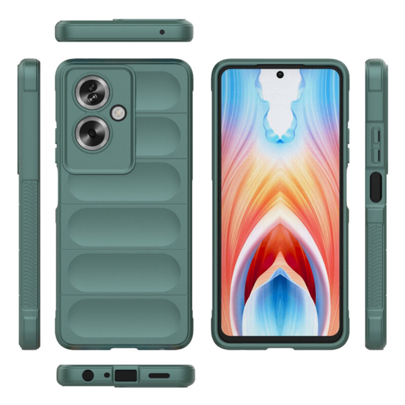 Husa OnePlus Nord N30 SE Techsuit Magic Shield, verde