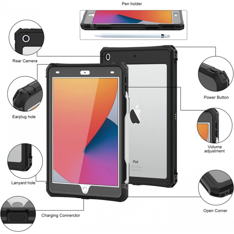 Husa 360 iPad 8 10.2