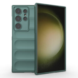Husa Samsung Galaxy S23 Ultra Techsuit Magic Shield, verde