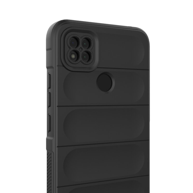 Husa Xiaomi Redmi 9C Techsuit Magic Shield, negru