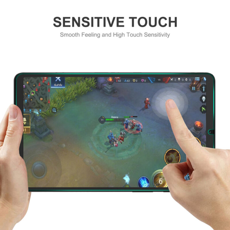 Folie sticla Samsung Galaxy Tab A9 Lito 9H Tempered Glass, transparenta