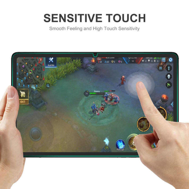 Folie sticla Samsung Galaxy Tab A9 Plus Lito 9H Tempered Glass, transparenta