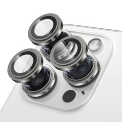 Folie sticla iPhone 13 Pro Lito S+ Camera Protector, cenusiu