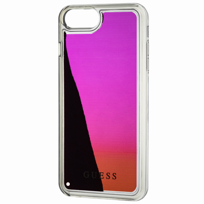 Bumper iPhone 8 Plus Guess Liquid Glitter- Rose GUHCP7LGLUGRPI 