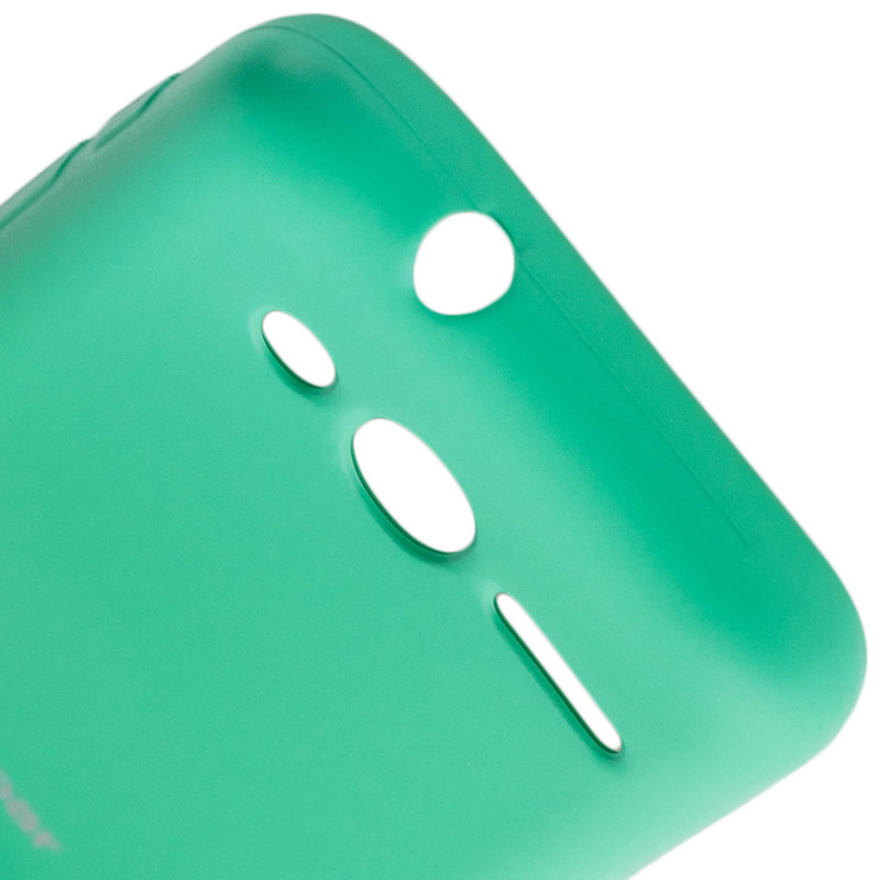 Husa Alcatel Pixi 4 4.0 inch Roar Colorful Jelly Case Mint Mat