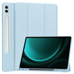 Husa Samsung Galaxy Tab S9 FE Plus Techsuit Flex Trifold, bleu