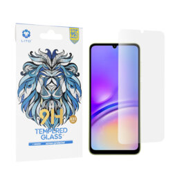 Folie sticla Samsung Galaxy A05 Lito 9H Tempered Glass, transparenta