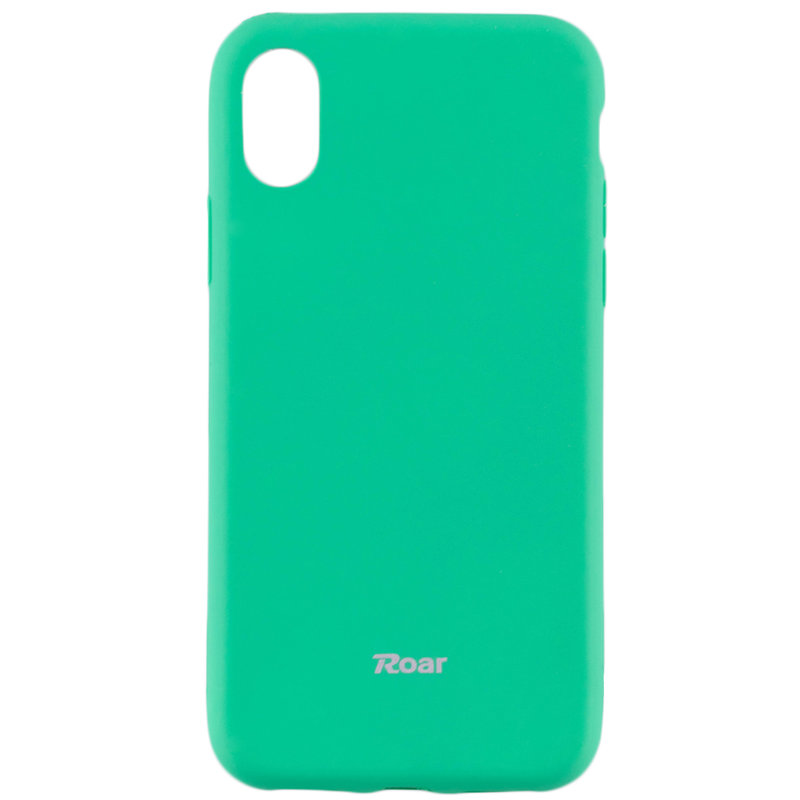 Husa Apple iPhone X, iPhone 10 Roar Colorful Jelly Case Mint Mat