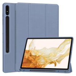 Husa Samsung Galaxy Tab S8 Plus Techsuit Flex Trifold Pen, mov