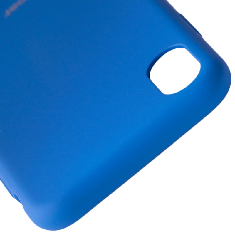 Husa Apple iPhone X, iPhone 10 Roar Colorful Jelly Case Albastru Mat