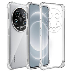 Husa Xiaomi 14 Ultra Techsuit Shockproof Clear Silicone, transparenta